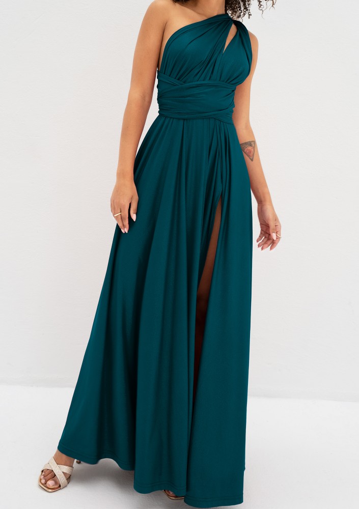 Senya - Turquoise multiway maxi dress