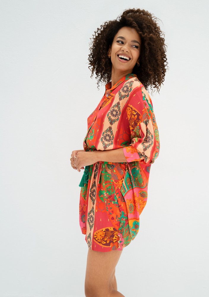 Nayan - Boho patterned shirt