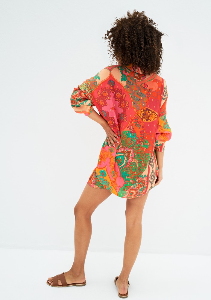 Nayan - Boho patterned shirt