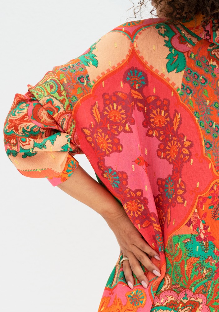 Nayan - Boho patterned shirt