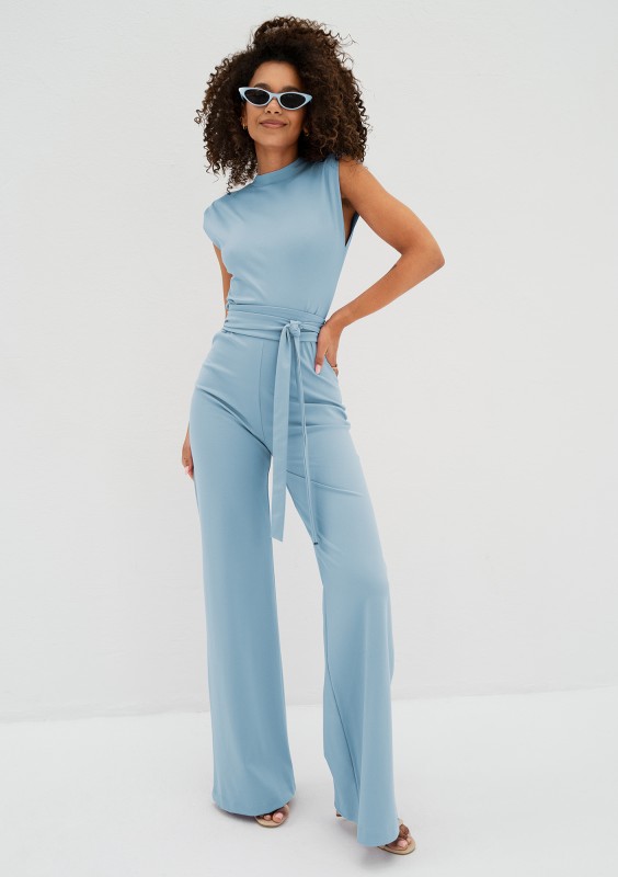 Linde - Light blue chic jumpsuit