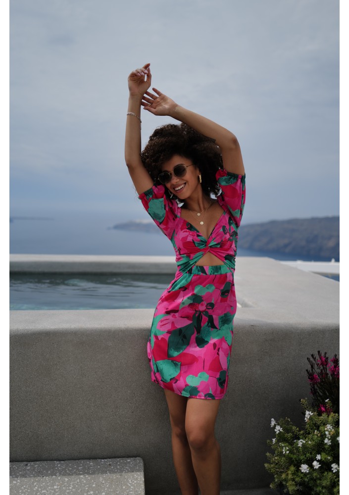 Rosita - Summer pink mini dress