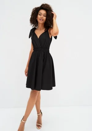 Alva - Black mini summer dress