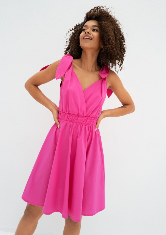 Alva - Pink mini summer dress