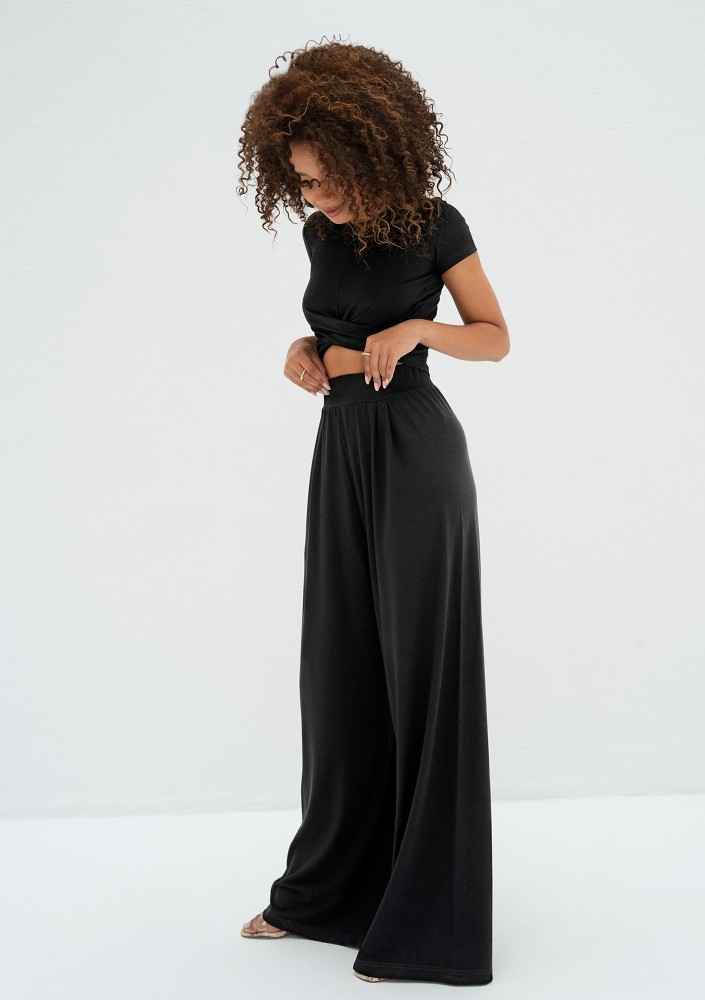 Nazza - Loose black pants