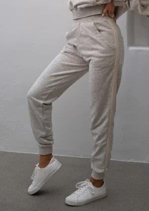 Raffy - Melange grey sweatpants