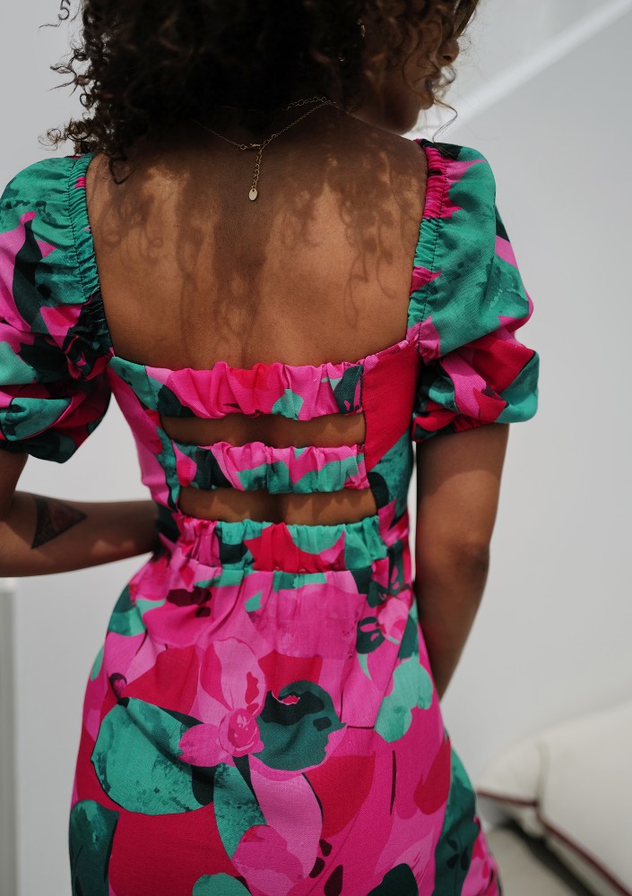 Rosita - Summer pink mini dress