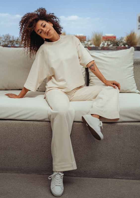 Melgo - Bluza dzianinowa Vanilla