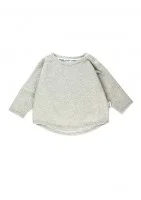 Melange grey basic kids sweatshirt