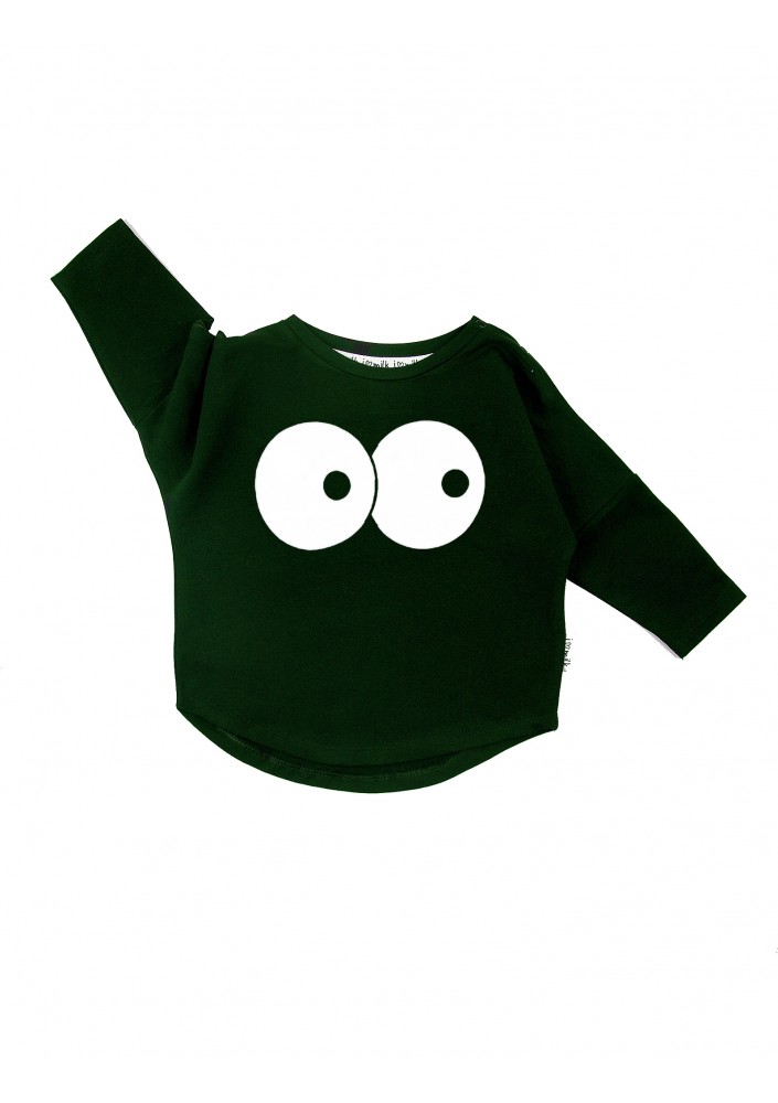 Black kids sweatshirt "eyes"