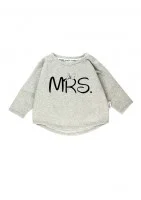 Melange grey kids sweatshirt 