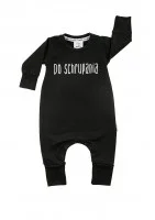 Black long sleeved romper 