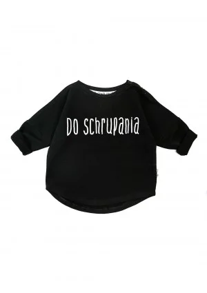 Black kids sweatshirt "do schrupania"