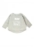 Melange grey kids sweatshirt 
