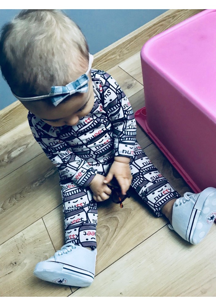 Romper dziecięcy długi rękaw Nutty