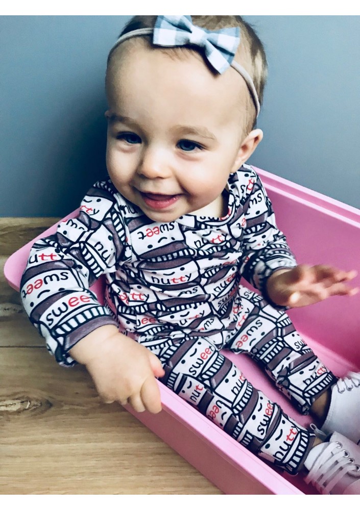 Romper dziecięcy długi rękaw Nutty