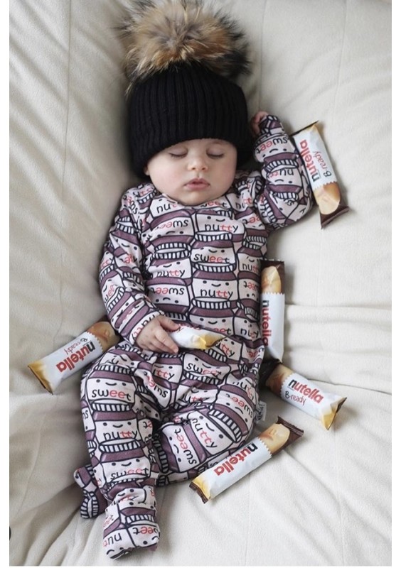 Romper dziecięcy długi rękaw Nutty