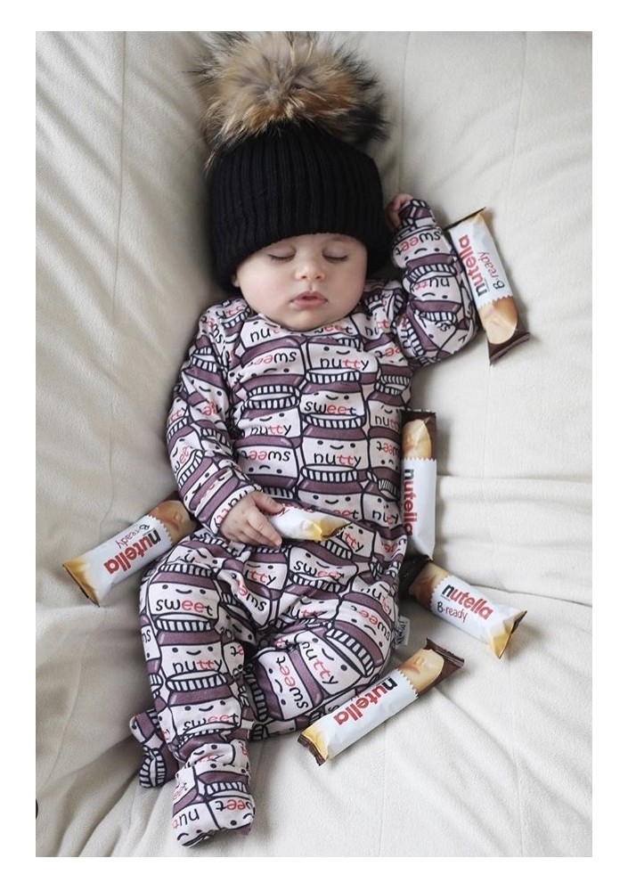 Romper dziecięcy długi rękaw Nutty