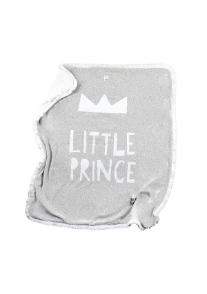 Melange grey blanket "little prince"