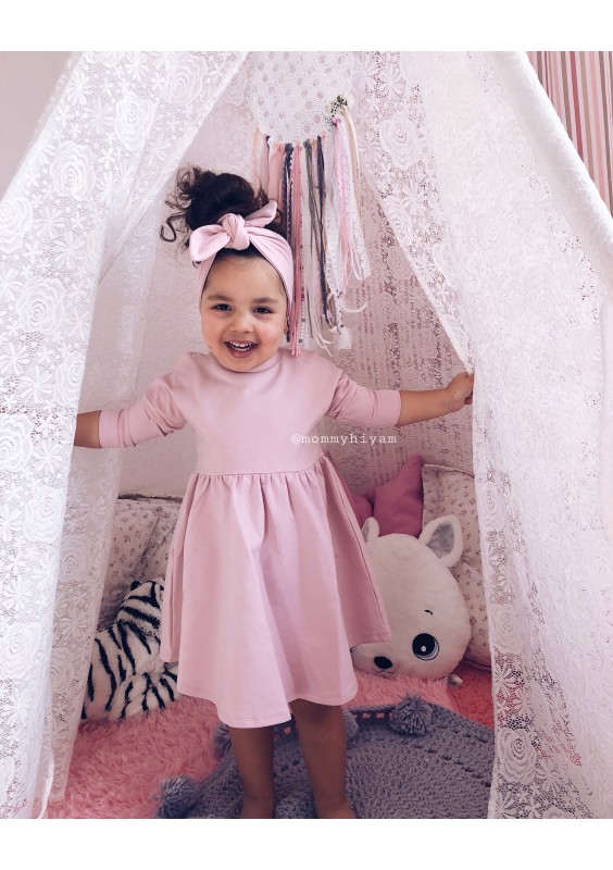 Różowa sukienka dla dziewczynki