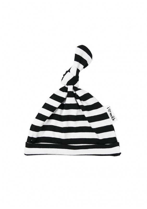 Striped kids hat