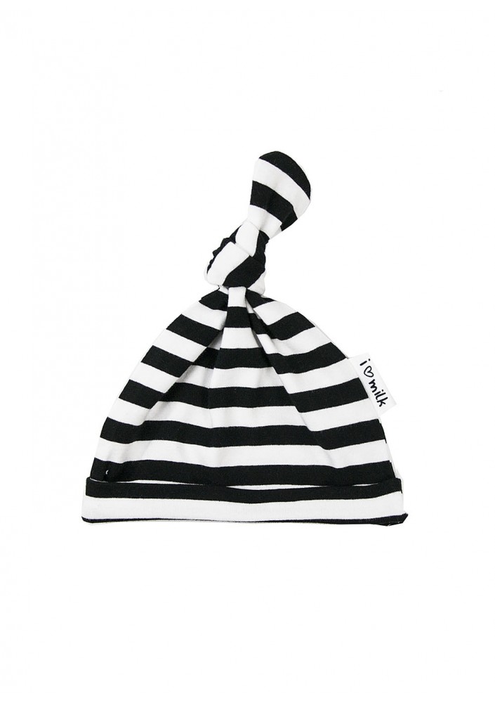 Striped kids hat