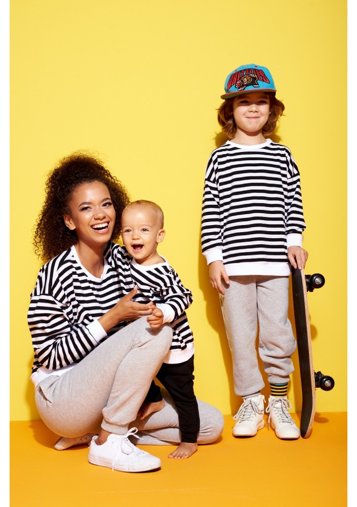 Striped kids sweatshirt