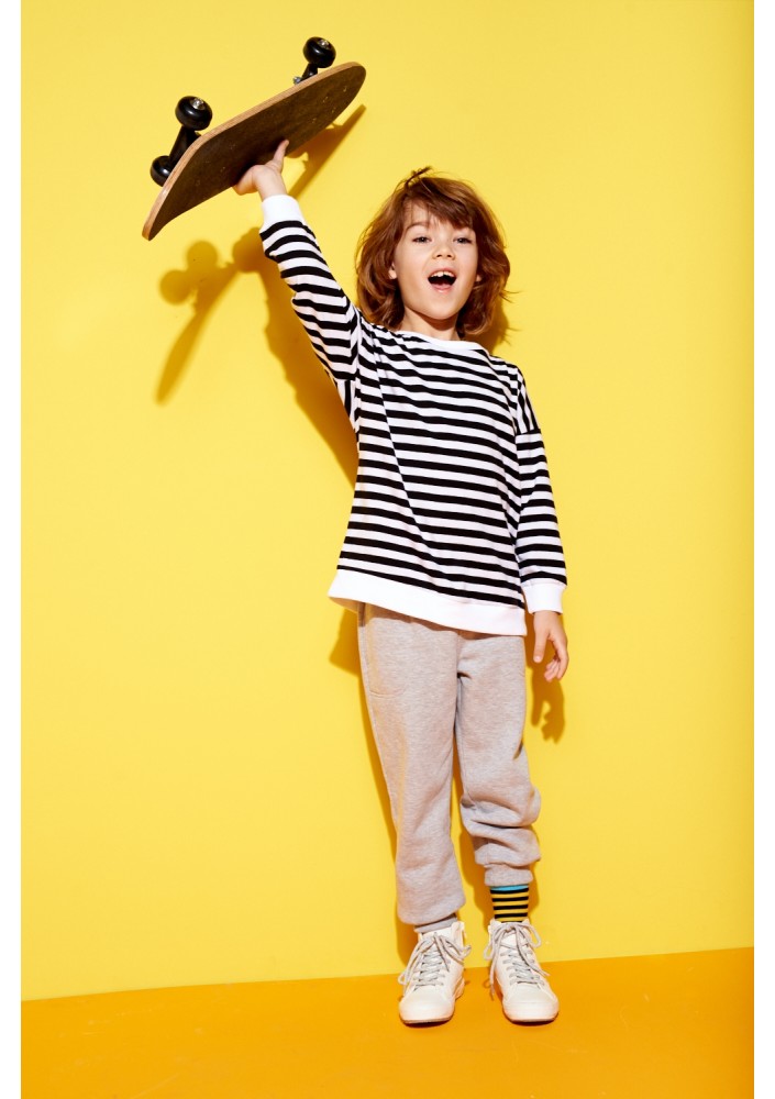 Striped kids sweatshirt