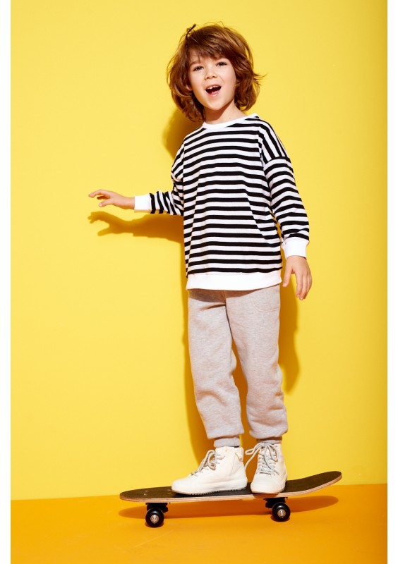 Striped kids sweatshirt