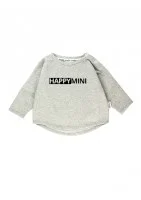 Melange grey kids sweatshirt 