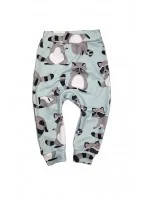 Raccoon printed kids trousers