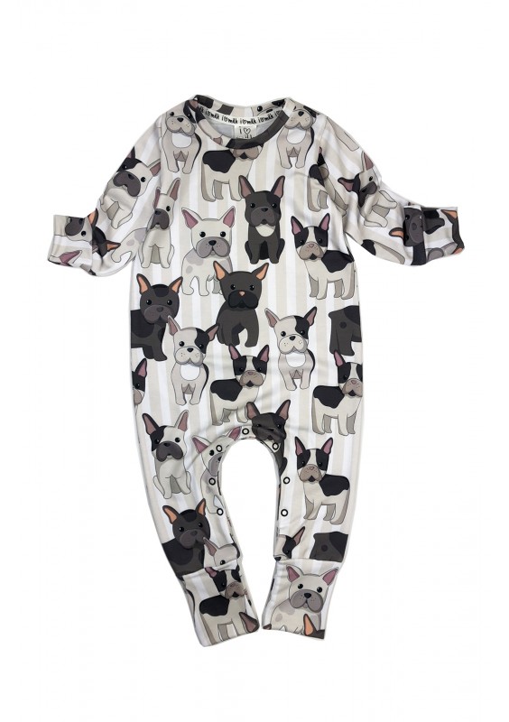 Romper dziecięcy French Dog