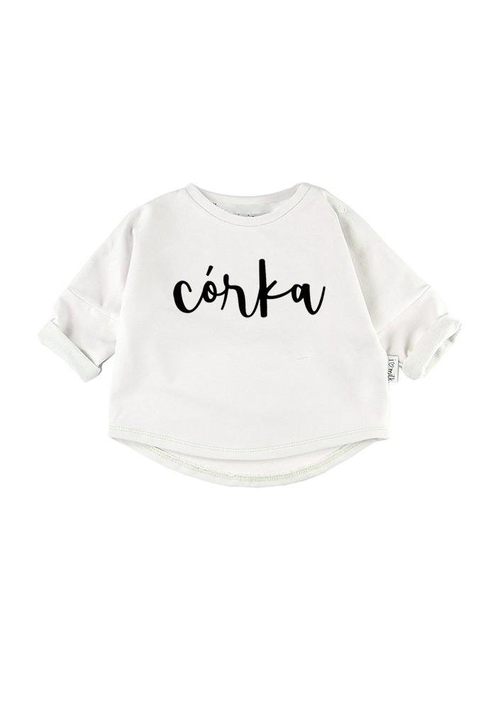 Bluza dziecięca "córka" Biała