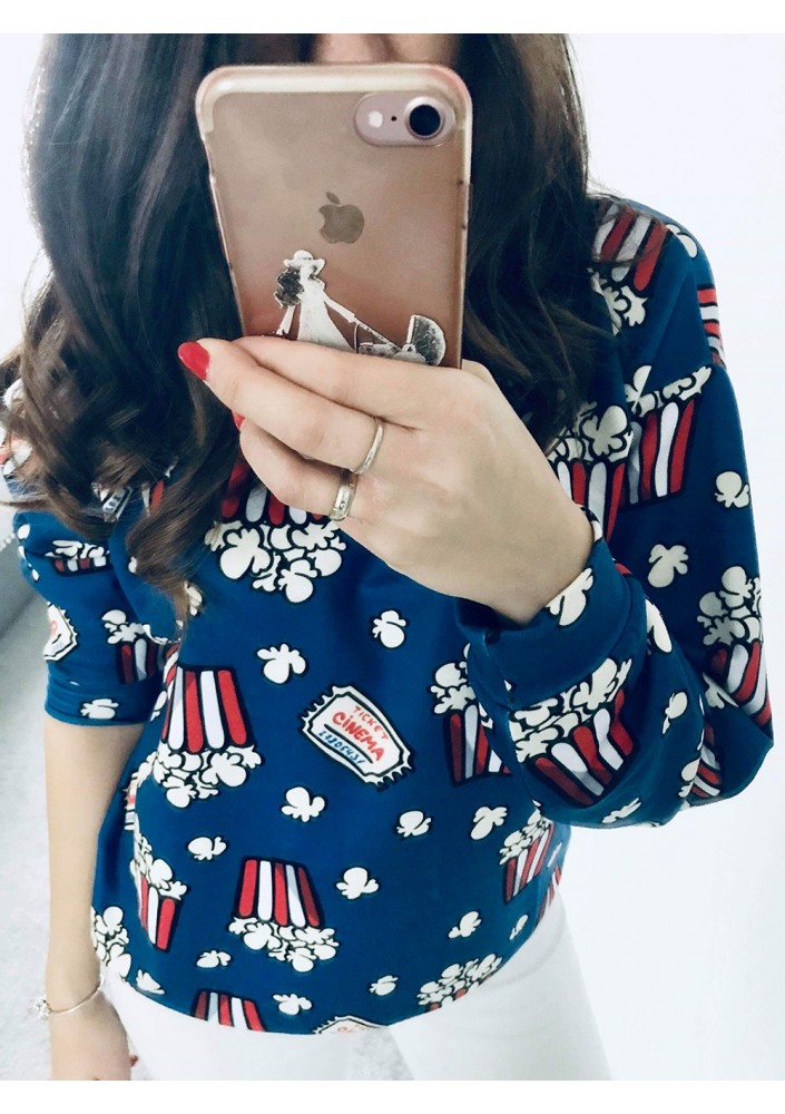 Popcorn printed sweatshirt
