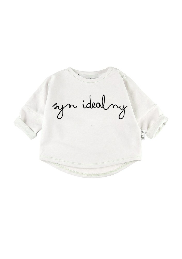Bluza dziecięca "syn idealny" Biała