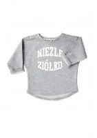 Melange grey kids sweatshirt 
