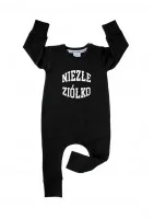 Black long sleeved romper 