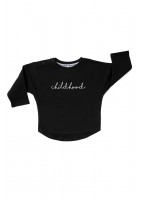 Black "childhood" kids sweatshirt