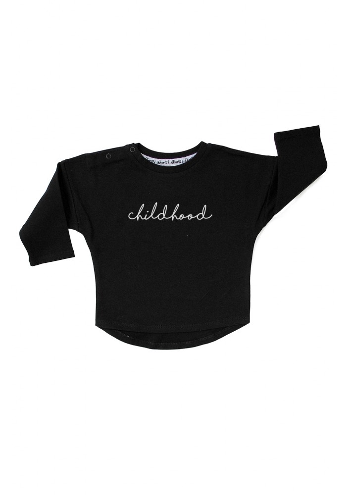 Bluza dziecięca "childhood" Czarna