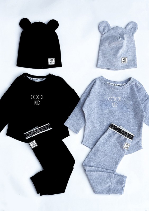 "COOL KID" KIDS SWEATSHIRT Melange grey 