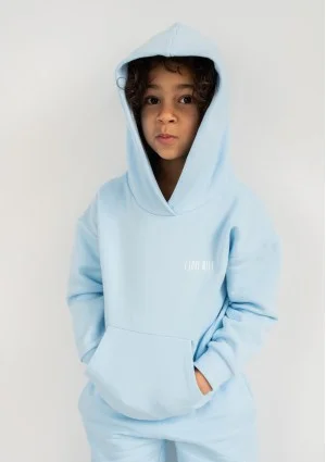 Pure - Baby blue kids hoodie
