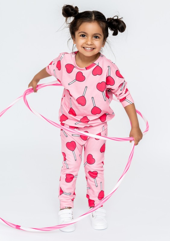 Lollipop printed kids sweatshirt