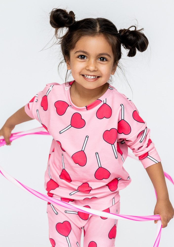 Lollipop printed kids sweatshirt