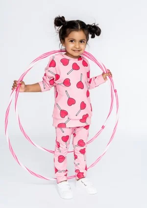 Lollipop printed kids trousers