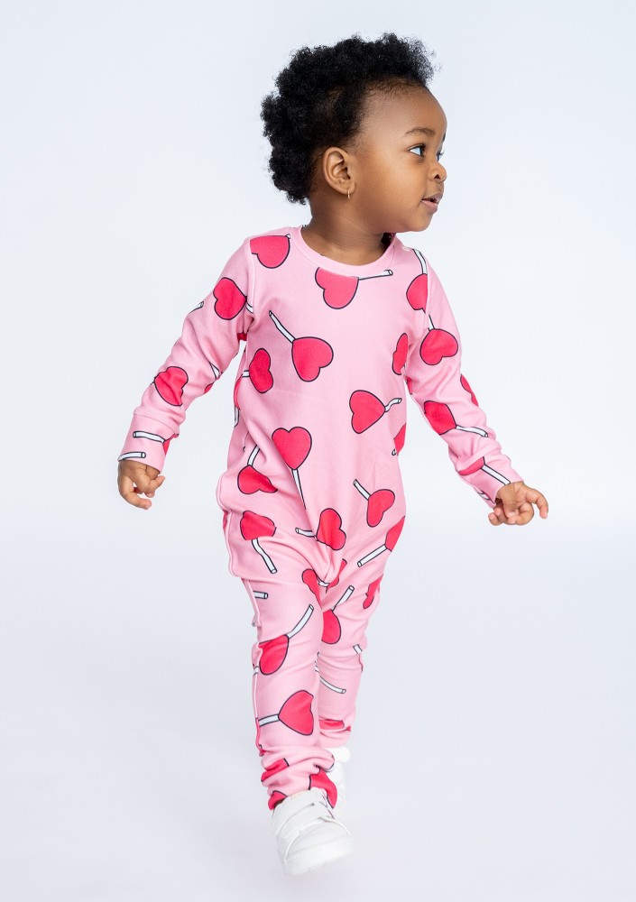 Lollipop printed romper