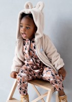 Bluza dziecięca z futerka Teddy Beżowa
