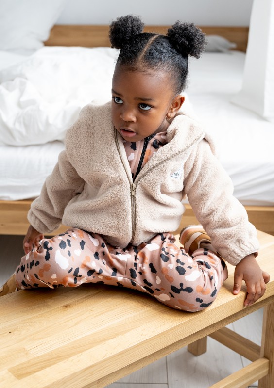 Bluza z futerka Teddy Beżowa