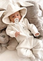 Onesie dziecięce rabbit Ecru