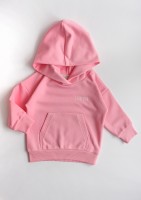 Pure - Bluza dziecięca z kapturem Candy Pink