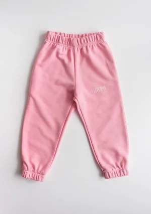 Candy pink kids sweatpants